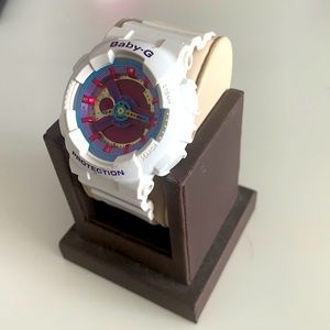 Casio Baby G White Strap Watch **Needs Battery**